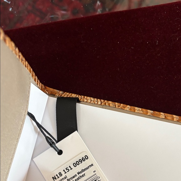 N18-151--00951-1.jpg?v=  Brahmin Honey Brown Leather Melbourne Journal – Luxury Notebook NWT